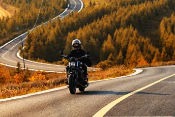 départ vacances moto